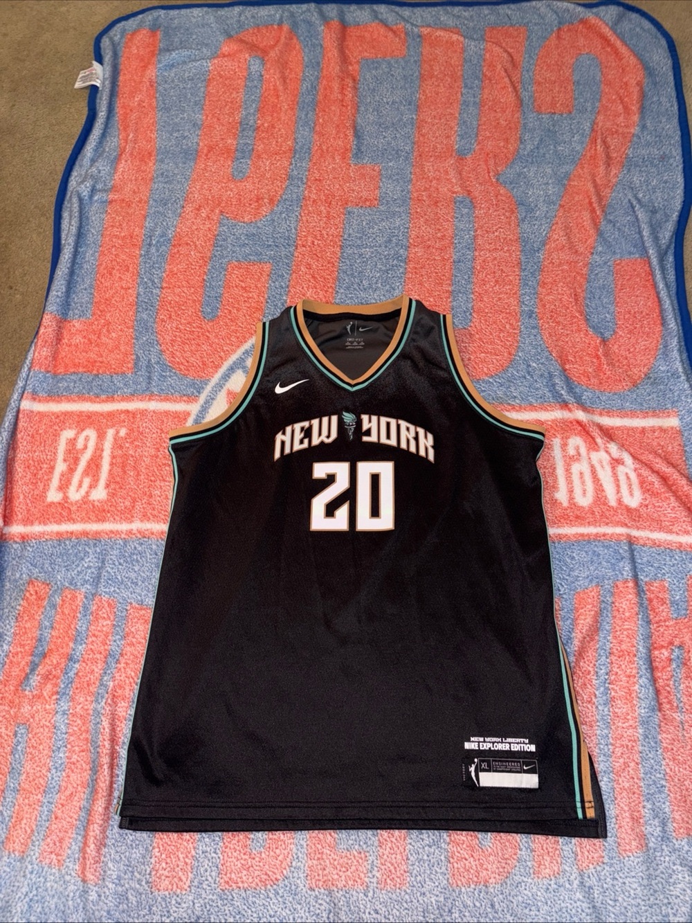 Nike New York Liberty Explorer Edition Ioenescu Jersey Youth XL